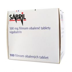 Сабрил (Вигабатрин) таблетки 500мг №100 (100 таблеток) в Сарапуле и области фото