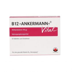 Витамин В12 Ankermann Vital (Метилкобаламин) табл. 100мкг 50шт. в Сарапуле и области фото