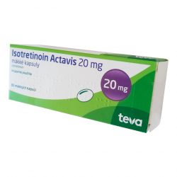 Изотретиноин Actavis (аналог Акненормин, Aknenormin) капс. 20мг 30шт в Сарапуле и области фото