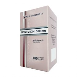 Рифампицин Benemicin (аналоги Рифамакс, Микобутин, Фарбутин) капс. 300мг №100 в Сарапуле и области фото