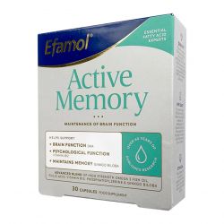 Эфамол Брейн Мемори Актив / Efamol Brain Active Memory капсулы №30 в Сарапуле и области фото