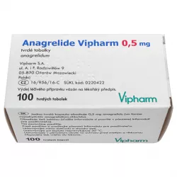 Анагрелид капсулы 0,5мг №100