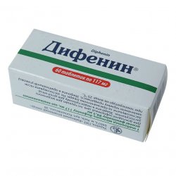 Дифенин (Фенитоин) таблетки 117мг №60 в Сарапуле и области фото